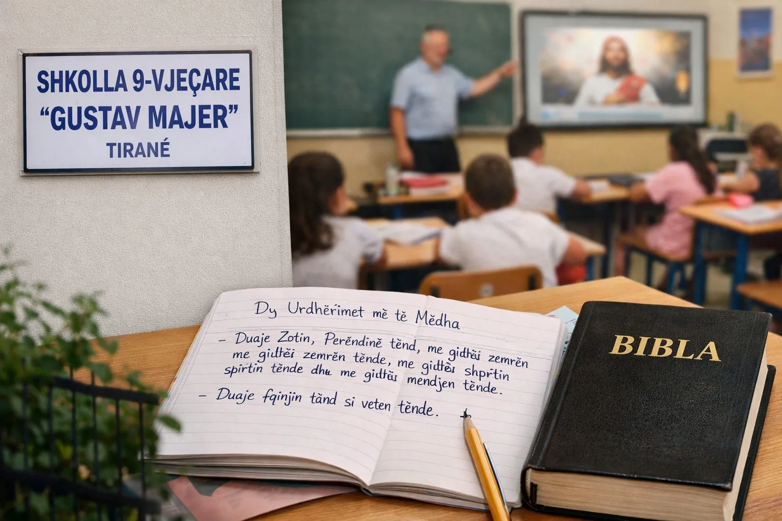 Mësuesi predikon fenë e Jehovait te fëmijët, pushohet nga puna