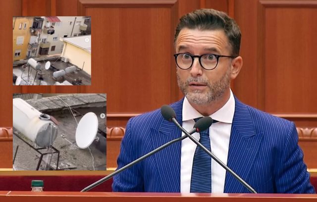 Erion Braçe denoncon qytetarin: Tre muaj ujë pa hesap, rrezik për pallatin