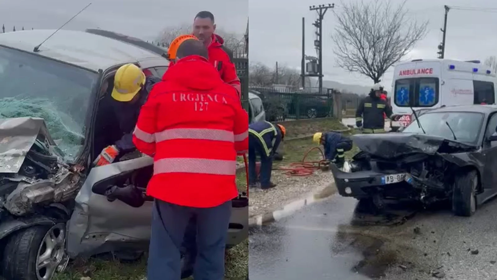 Aksident në aksin Gjirokastër–Tepelenë, tre persona të plagosur