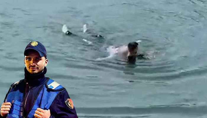 Polici HERO hidhet dhe shpëton 59-vjeçaren në lumin Buna (VIDEO)