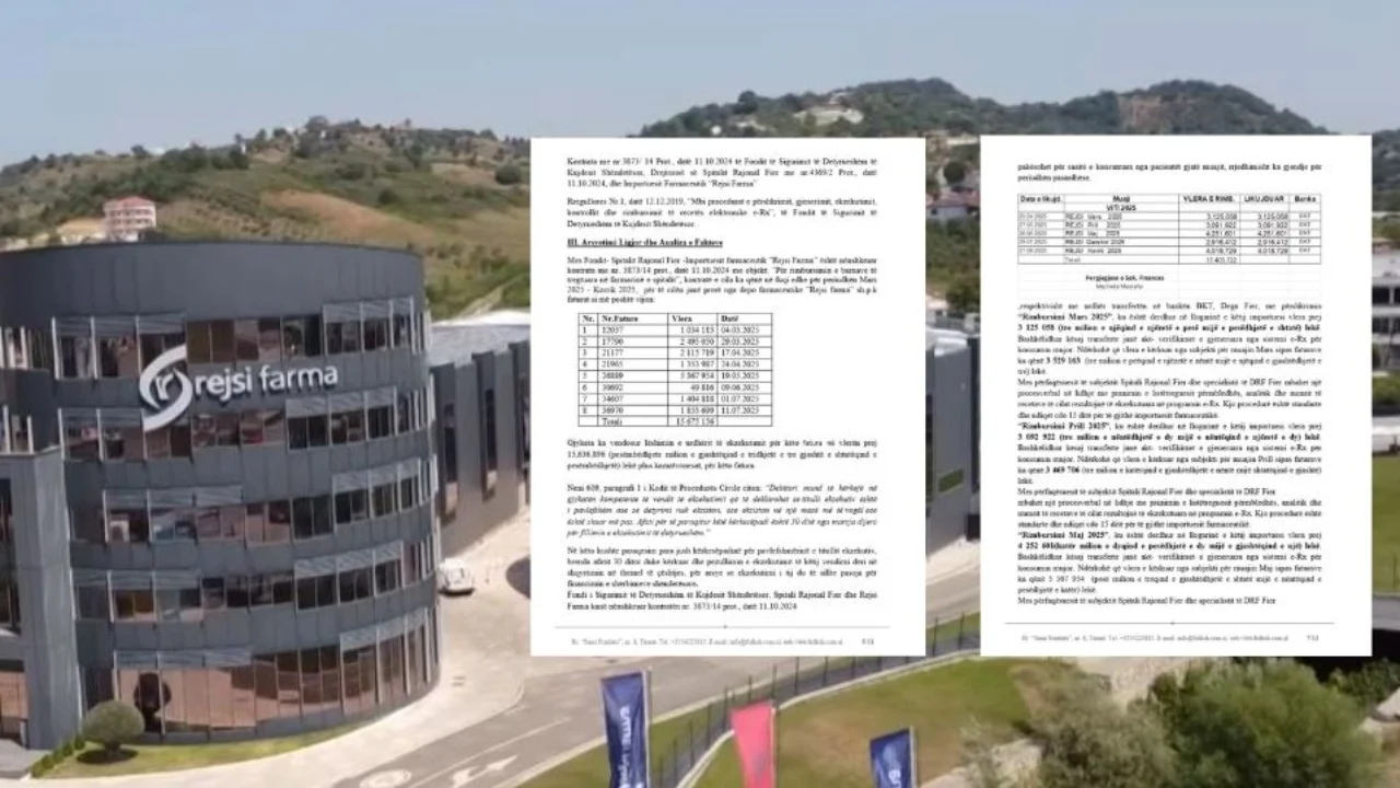 ‘Rejsi Farma’ akuzohet për pagesa të dyfishta nga spitalet publike