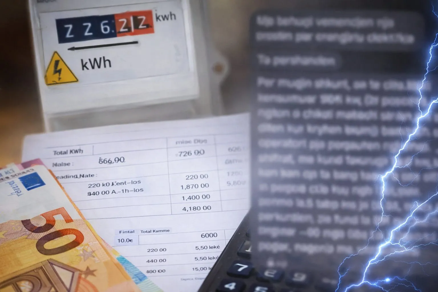 Qytetari denoncon faturimin e fryrë të energjisë elektrike