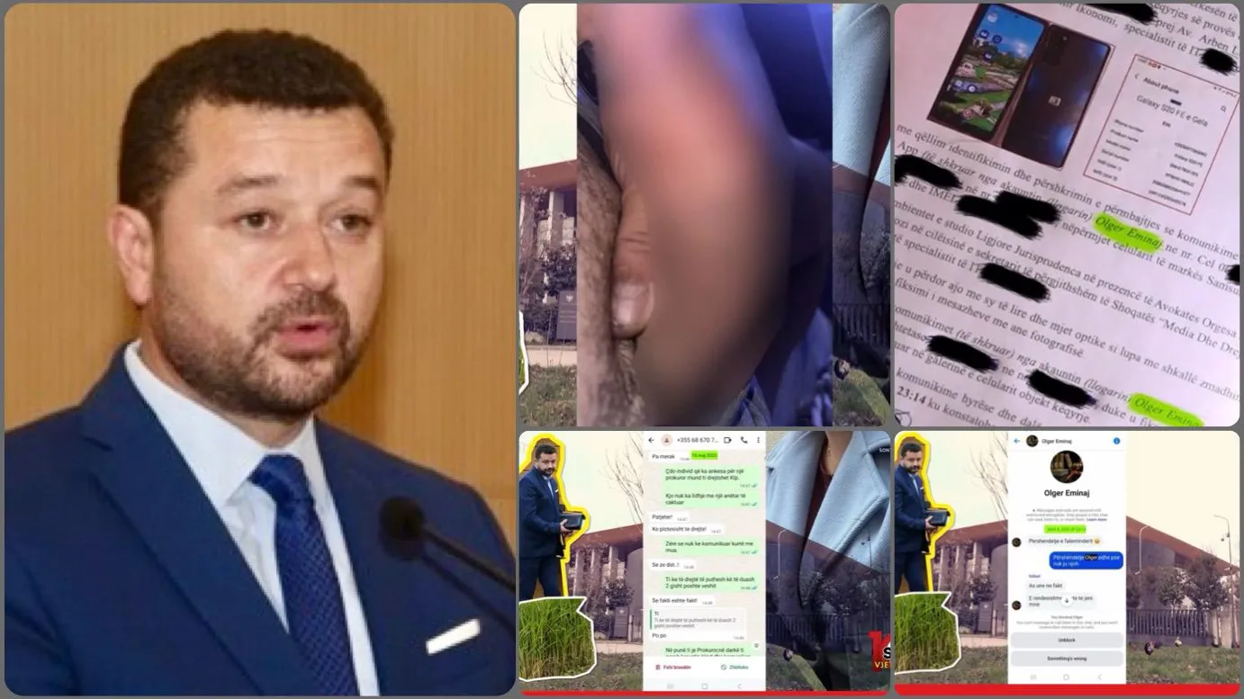 Prokurori dhe anëtari i KLP-së Olger Eminaj, i përfshirë në skandal seksual