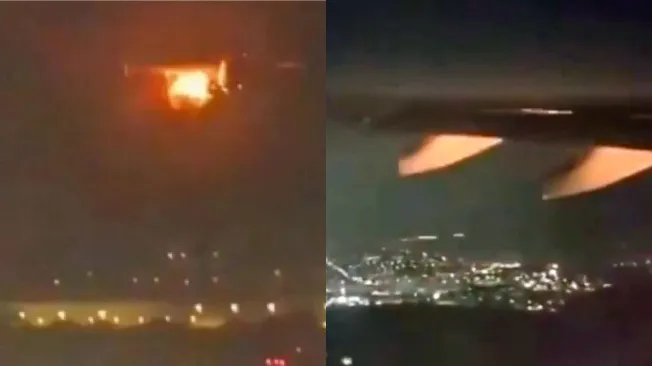 Video/ Motori i avionit  merr flakë menjëherë pas ngritjes në Brazil