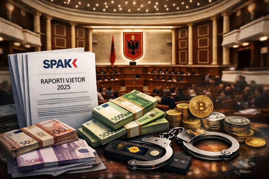 SPAK nxjerr raportin për vitin 2025: Zyrtarët e lartë nën presion