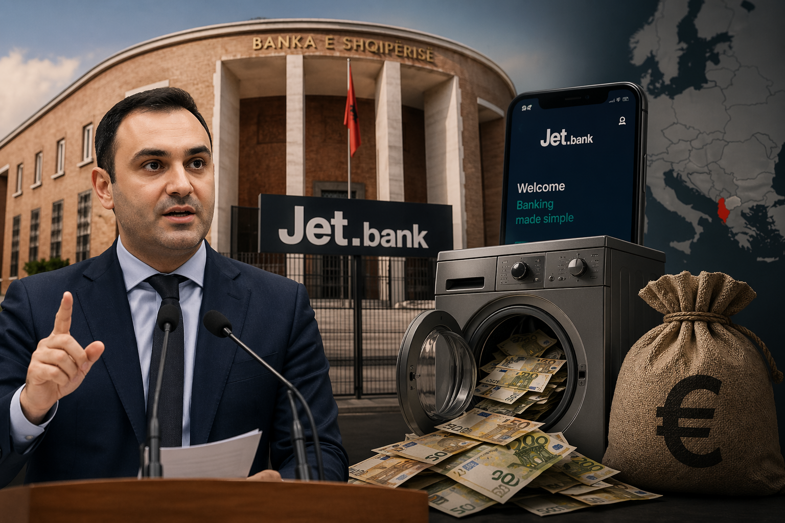 Denoncimi për “Jet Bank”, akuza të forta edhe për pastrim parash