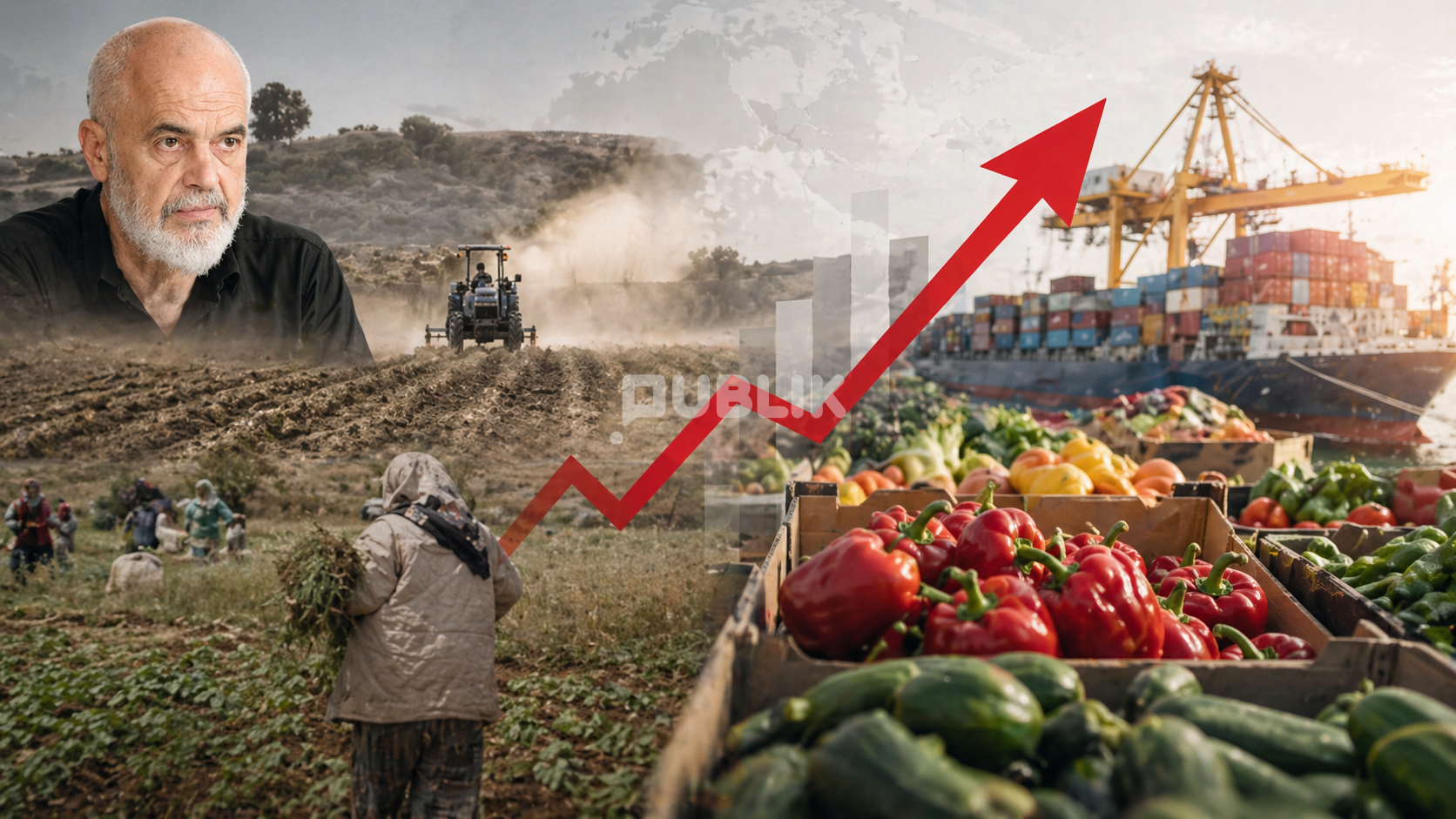 Bujqësia në “koma”, importet e ushqimeve rriten me 19%