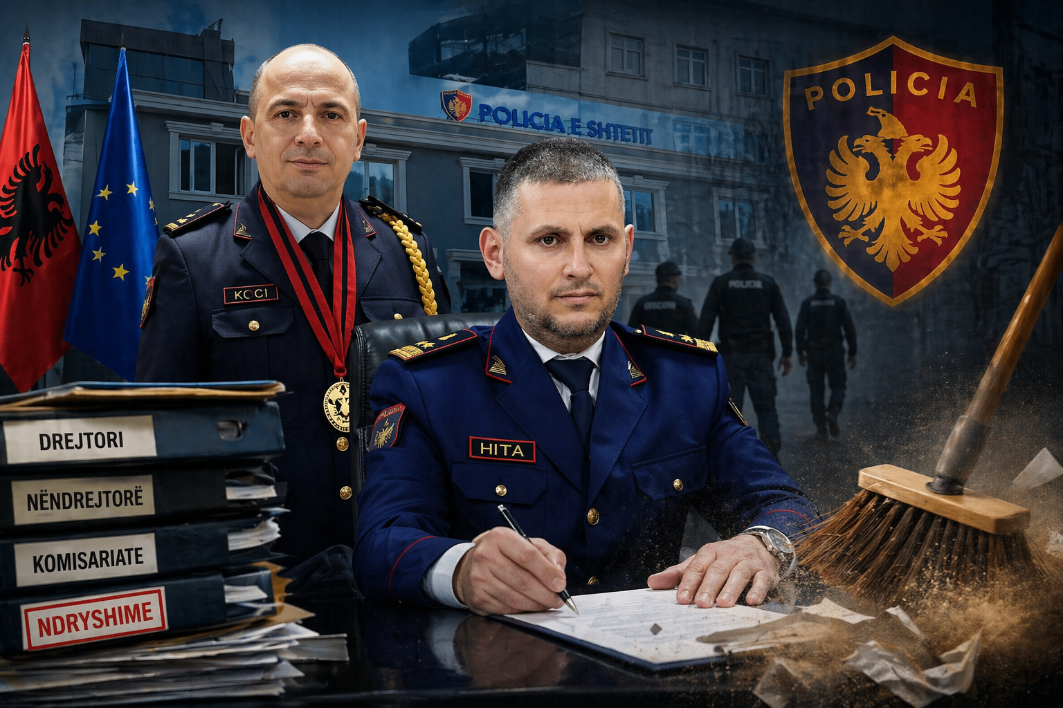 Skënder Hita nis “operacionin fshesa”, lëvizjet e fundit në polici