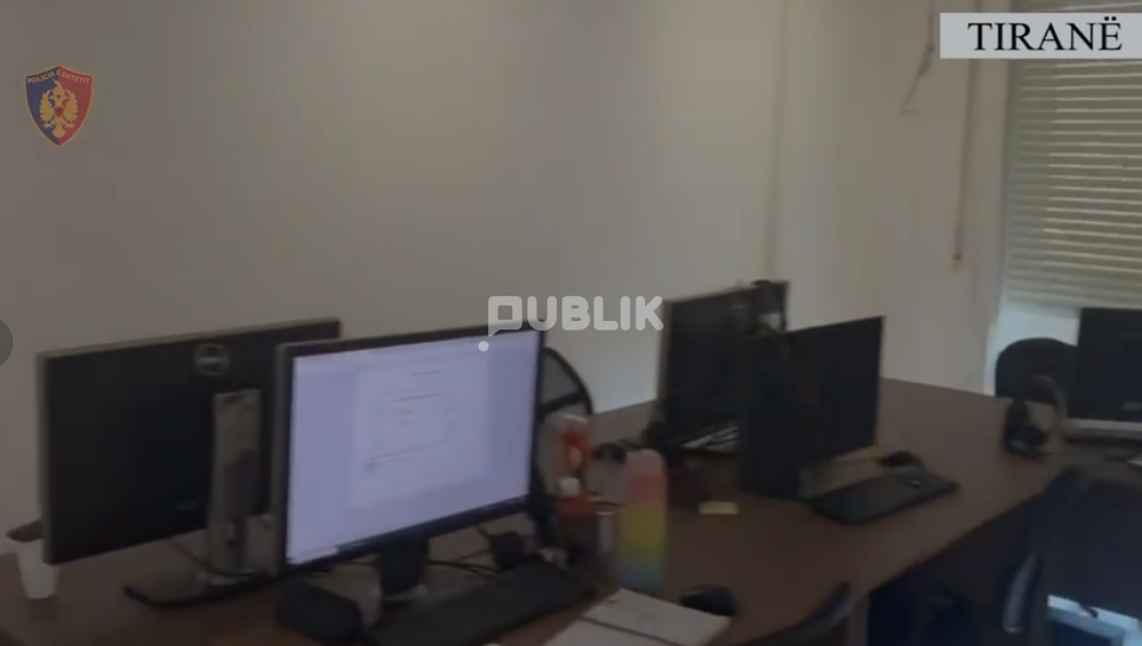 Zbulohet Call Center-i në mes të Tiranës, arrestohet 25-vjeçarja