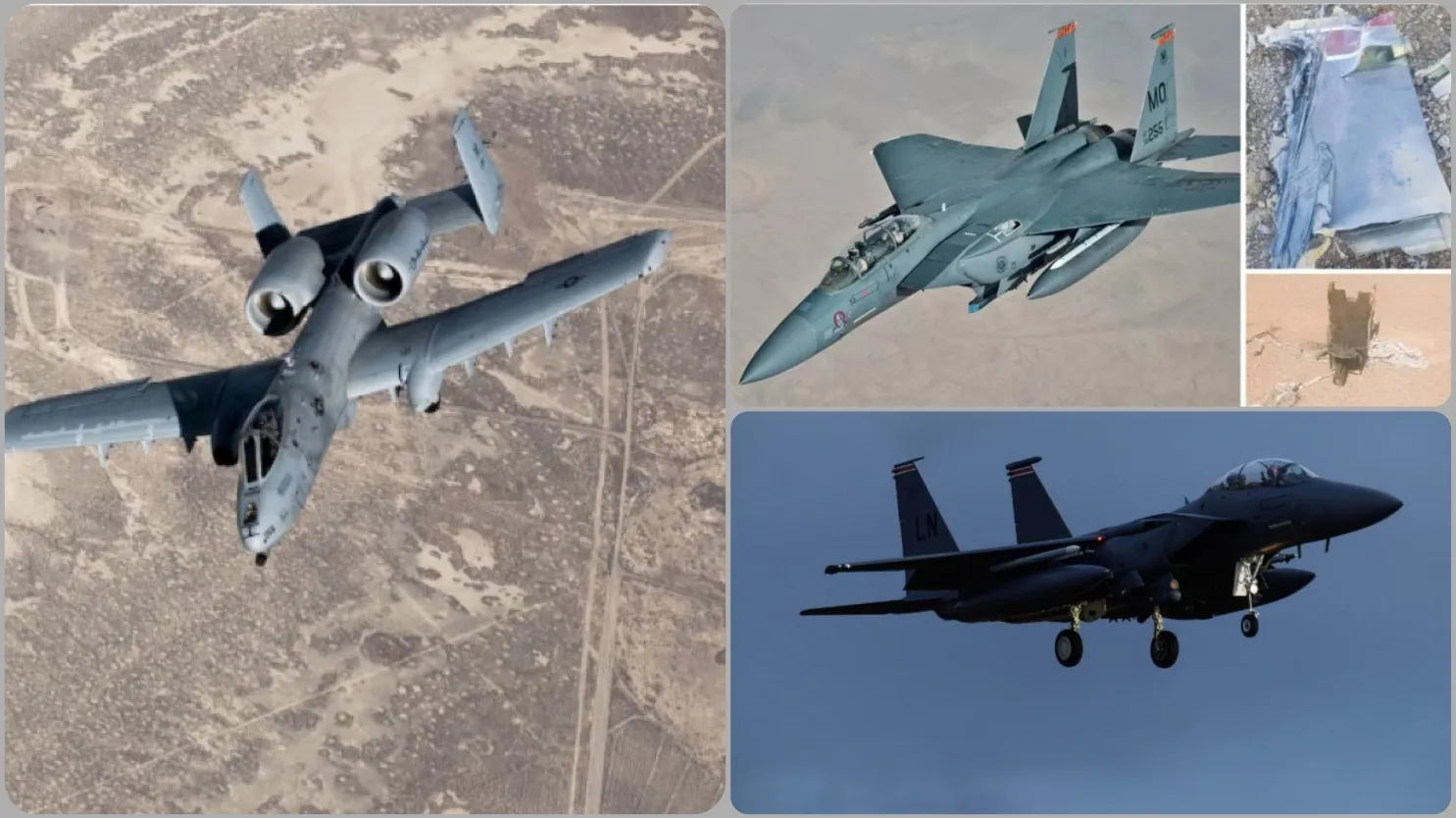 Dy avionë luftarakë amerikanë,  u rrëzuan në Iran