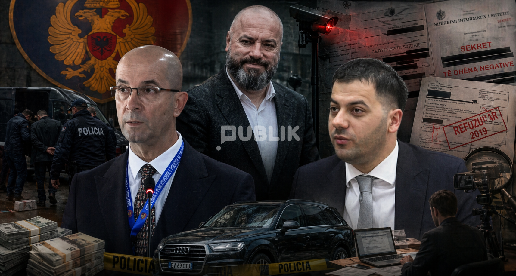 Neritan Nallbati (Drejtori i Krimeve) përdor Bujar Deliallisin si polici private për të spiunuar gazetarët