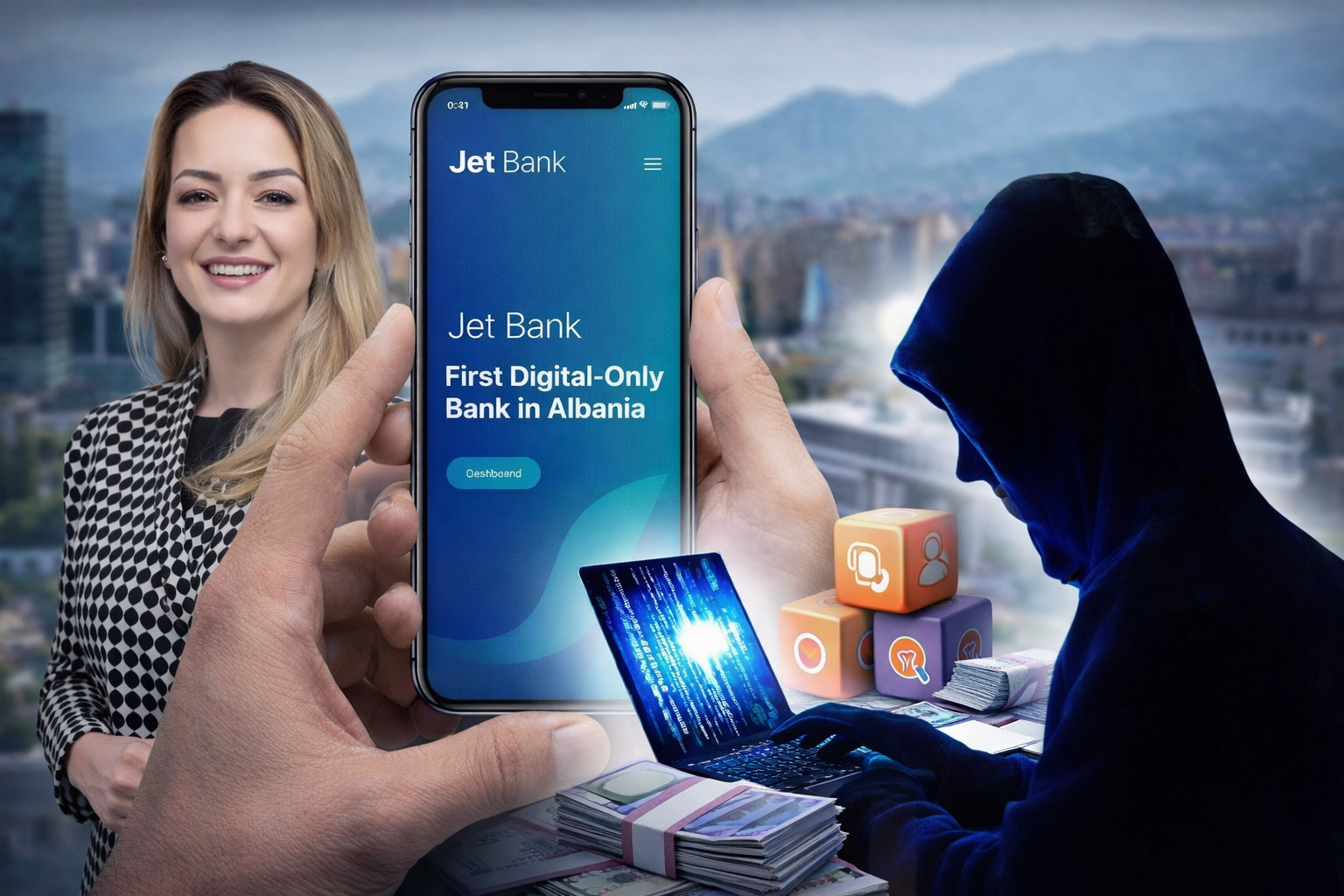 Jet Bank, call center-at dhe dyshimet për pastrim parash