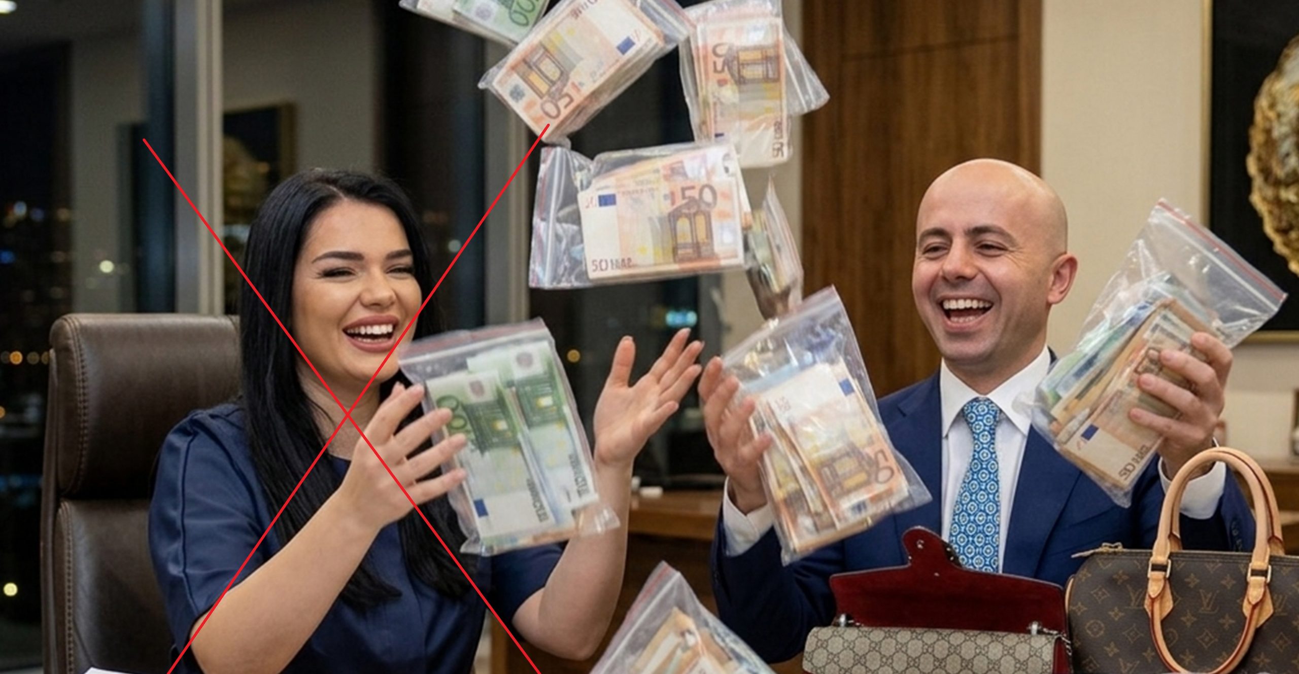 ‘Virgjëresha e korrupsionit’ gostit me 1 milion euro Klodian Allajbeun