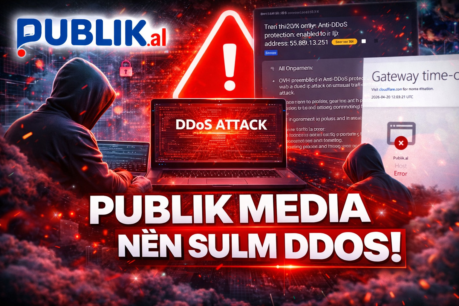 Publik Media rikthehet online pas sulmit kibernetik
