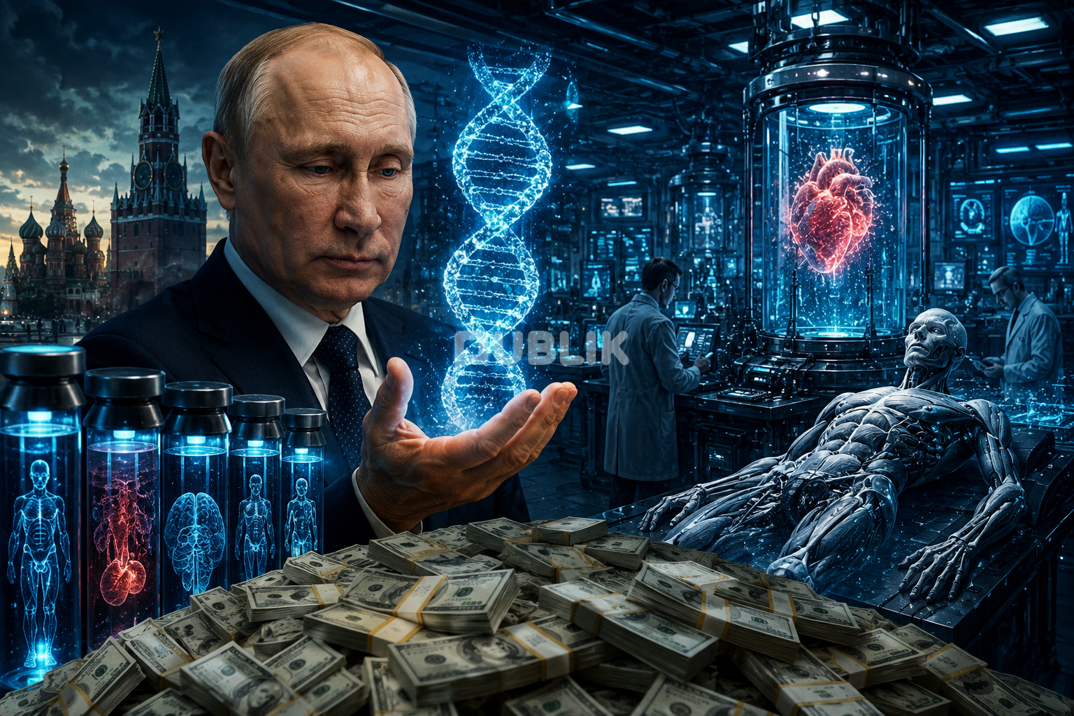 Çmenduria! Putin investon 26 miliardë dollarë për pavdekësinë