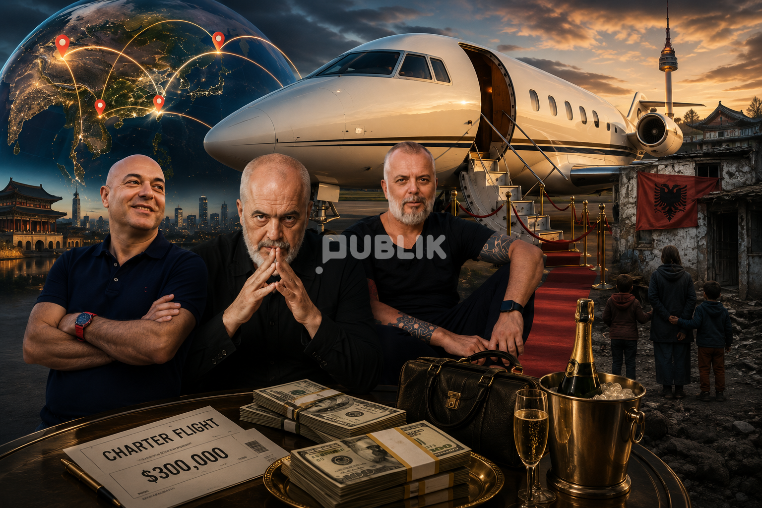 Rama në “Konkurrencë” me Fevziun e Ballën, me Charter 300 mijë dollarësh