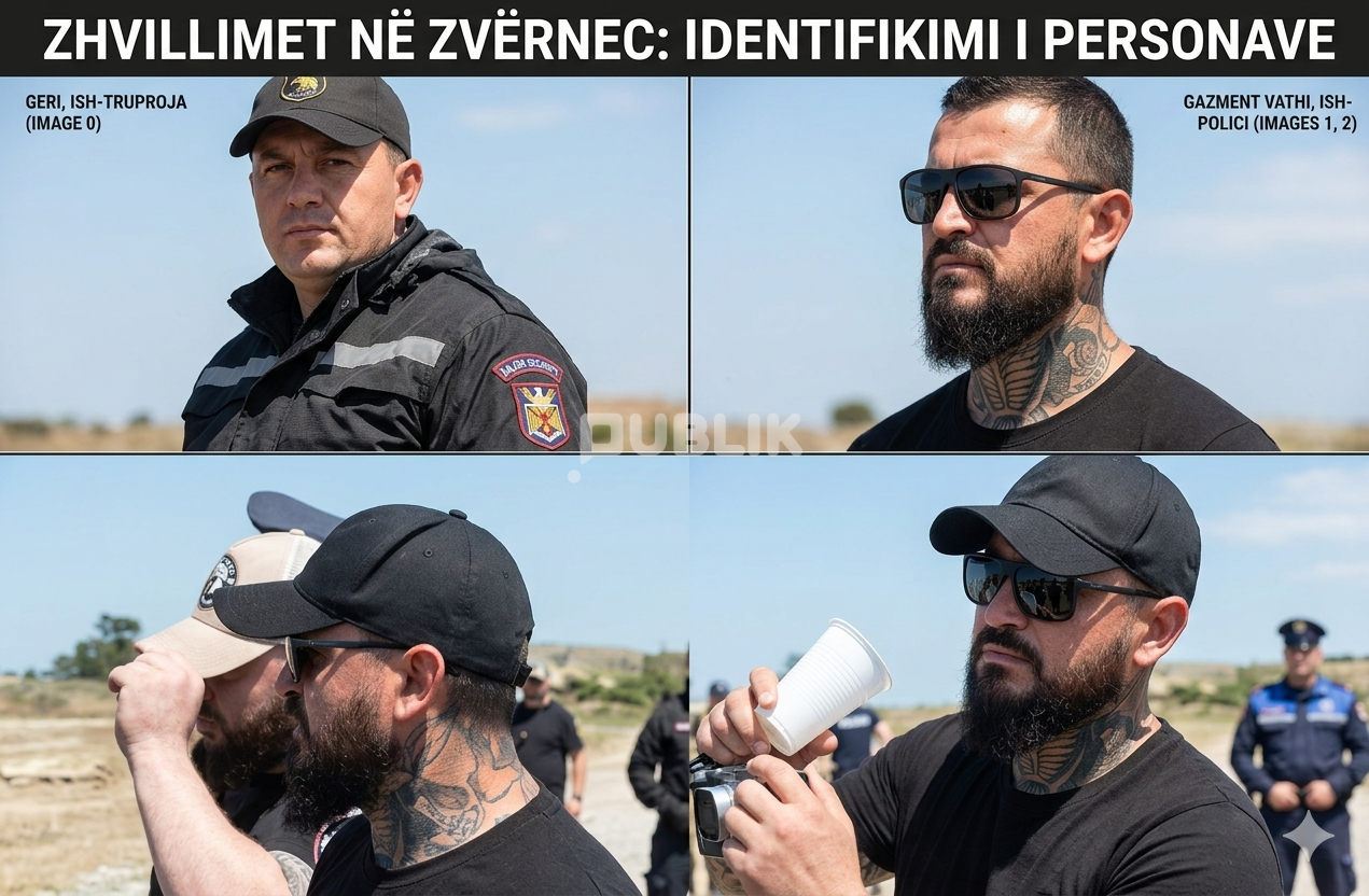 Ish-polici bashkiak i Tiranës,  u përfshi në dhunën ndaj protestuesve