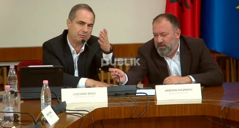 Tensione për ‘Territorialen’, Boçi largohet pas debatit me Maznikun