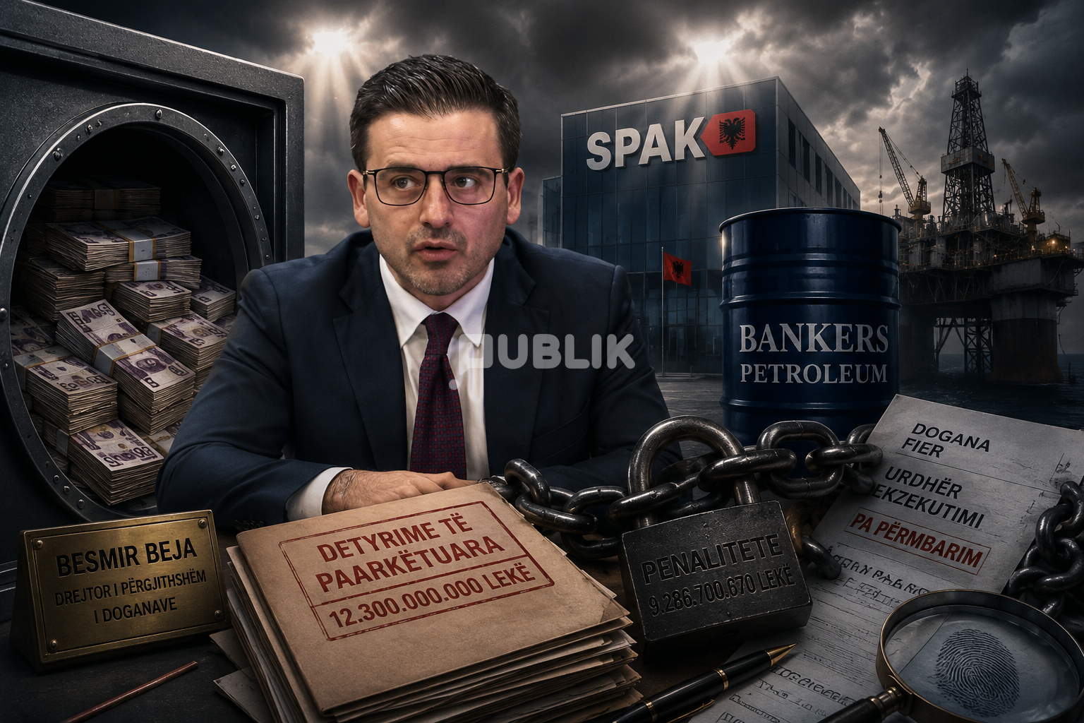Besmir Beja i doganave nuk arkëton miliardat që Bankers Petroleum i detyrohet shtetit