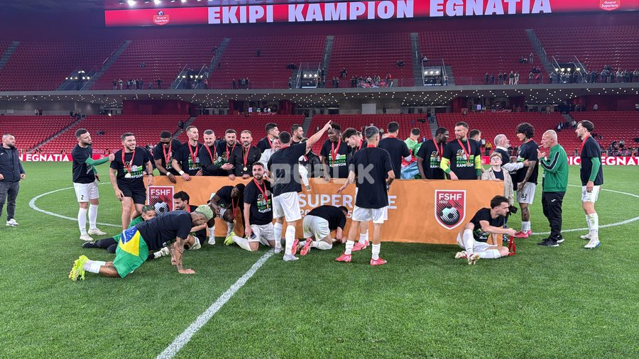 Egnatia kampione e Shqipërisë për të tretin vit radhazi