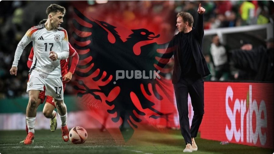 Gjermania e la jashtë Kupës së Botës, Brajan Gruda zbarkon në Shqipëri
