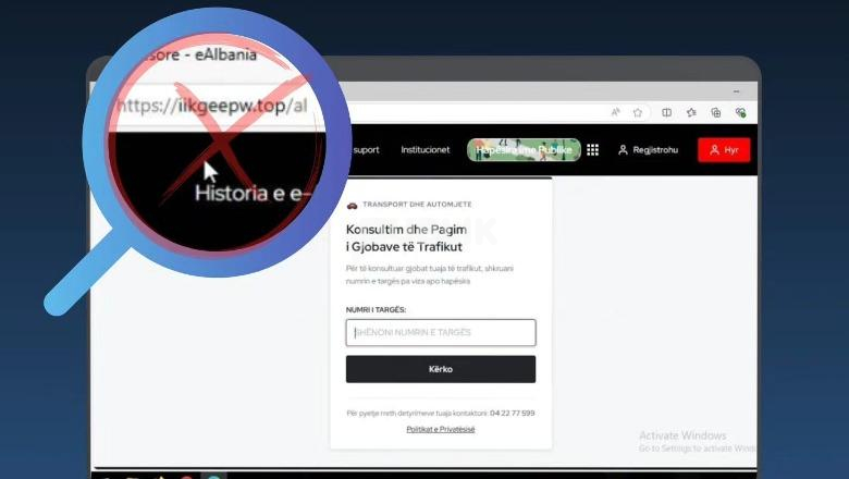 Do e pësoni keq! Kujdes nga faqet false që imitojnë e-Albania