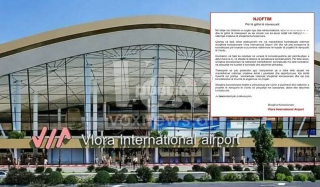 Aeroporti i Vlorës kthehet në “arenë lufte”, reagojnë VIA dhe MABCO