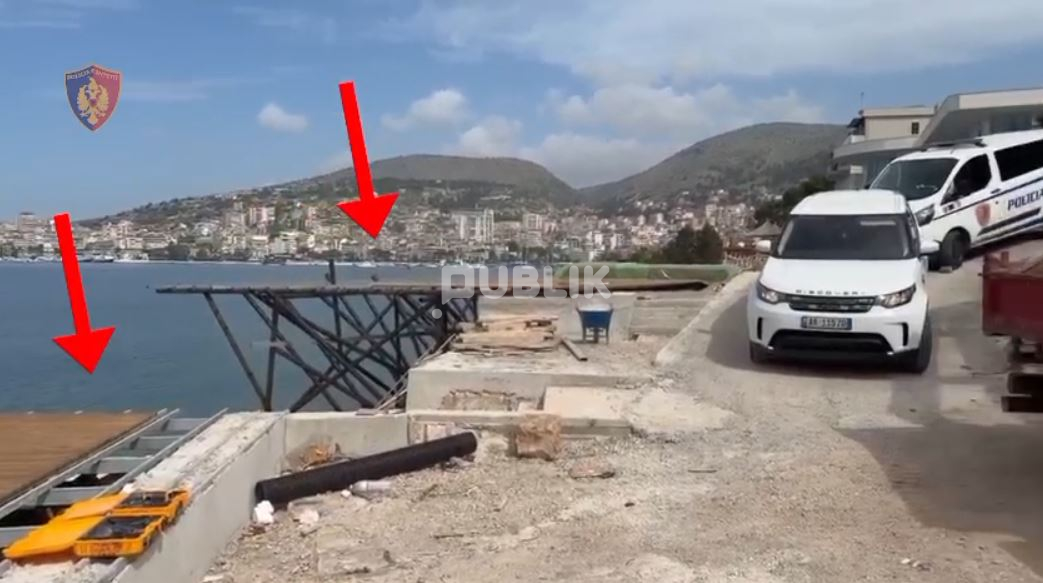 Po ndërtonin brenda në det, 8 të arrestuar në Sarandë