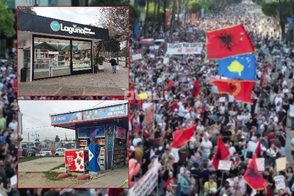 Si po e ndryshon protesta ekonominë e mbrëmjes në Tiranë