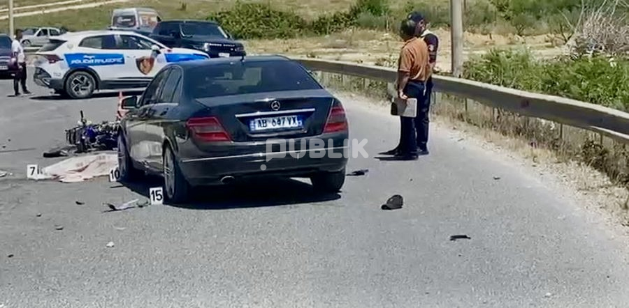 Fushë-Krujë, “Benz”-i përplas për vdekje drejtuesin e motoçikletës