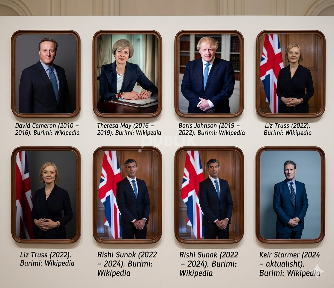 Padishahu ynë, përcolli 5 kryeministra britanikë!