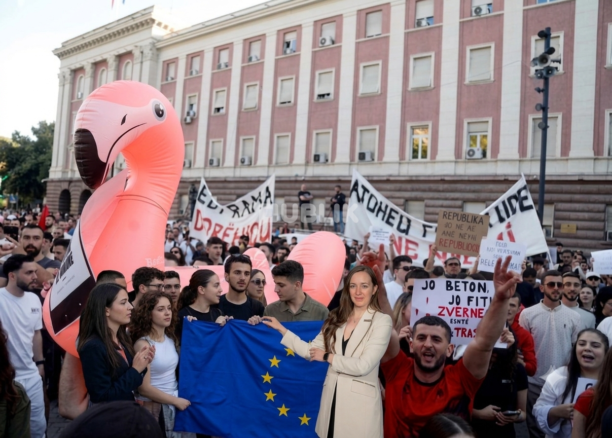 Eurodeputetja italiane do t’i bashkohet  protestës në Tiranë