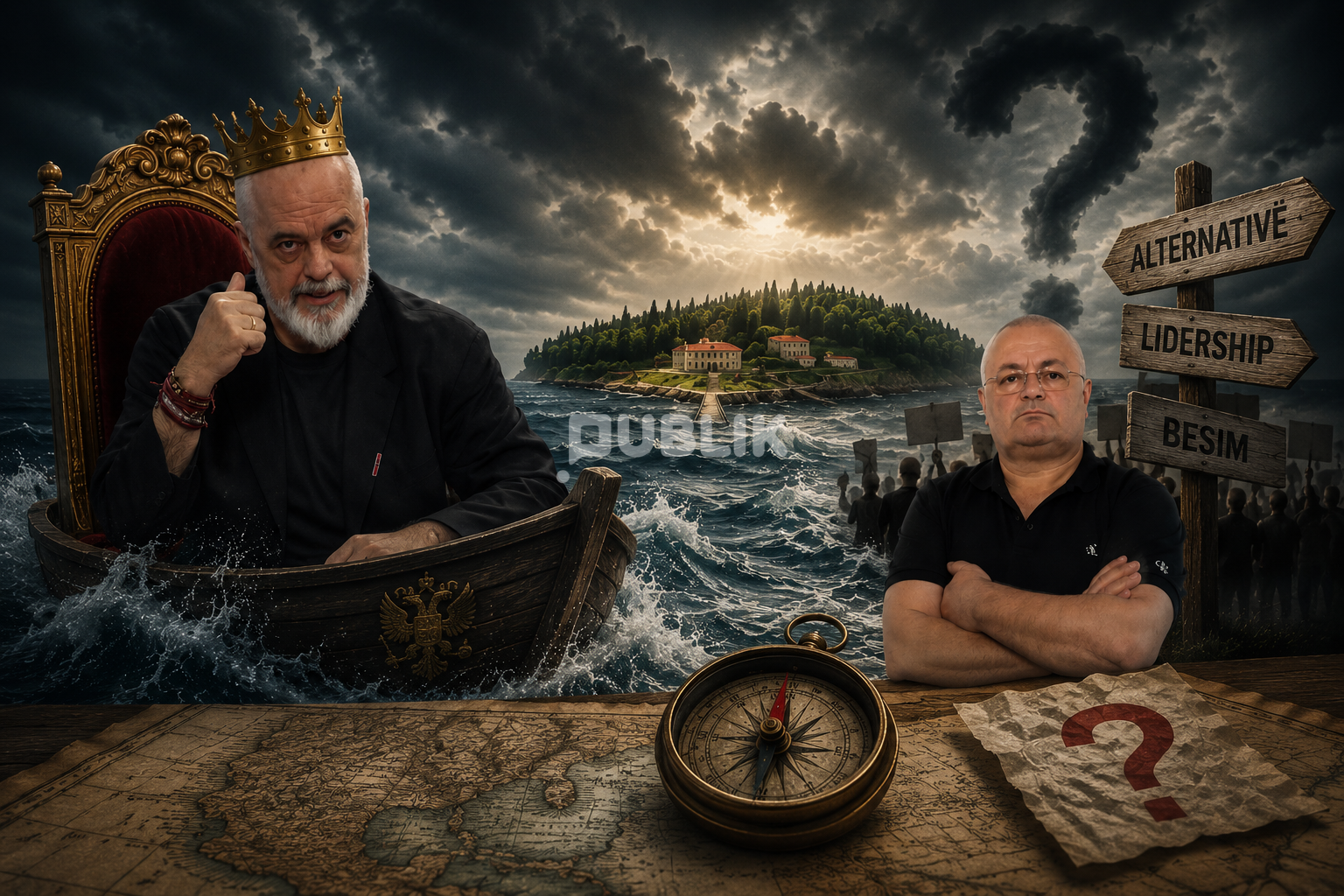 Kur mbreti Rama bën “viktimën” dhe opozita kërkon një busull?