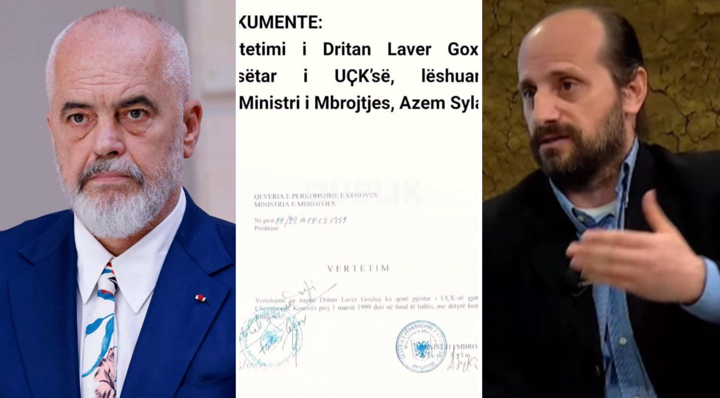 Del dokumenti, Dritan Goxhaj ishte pjesë e UÇK-së (FOTO)