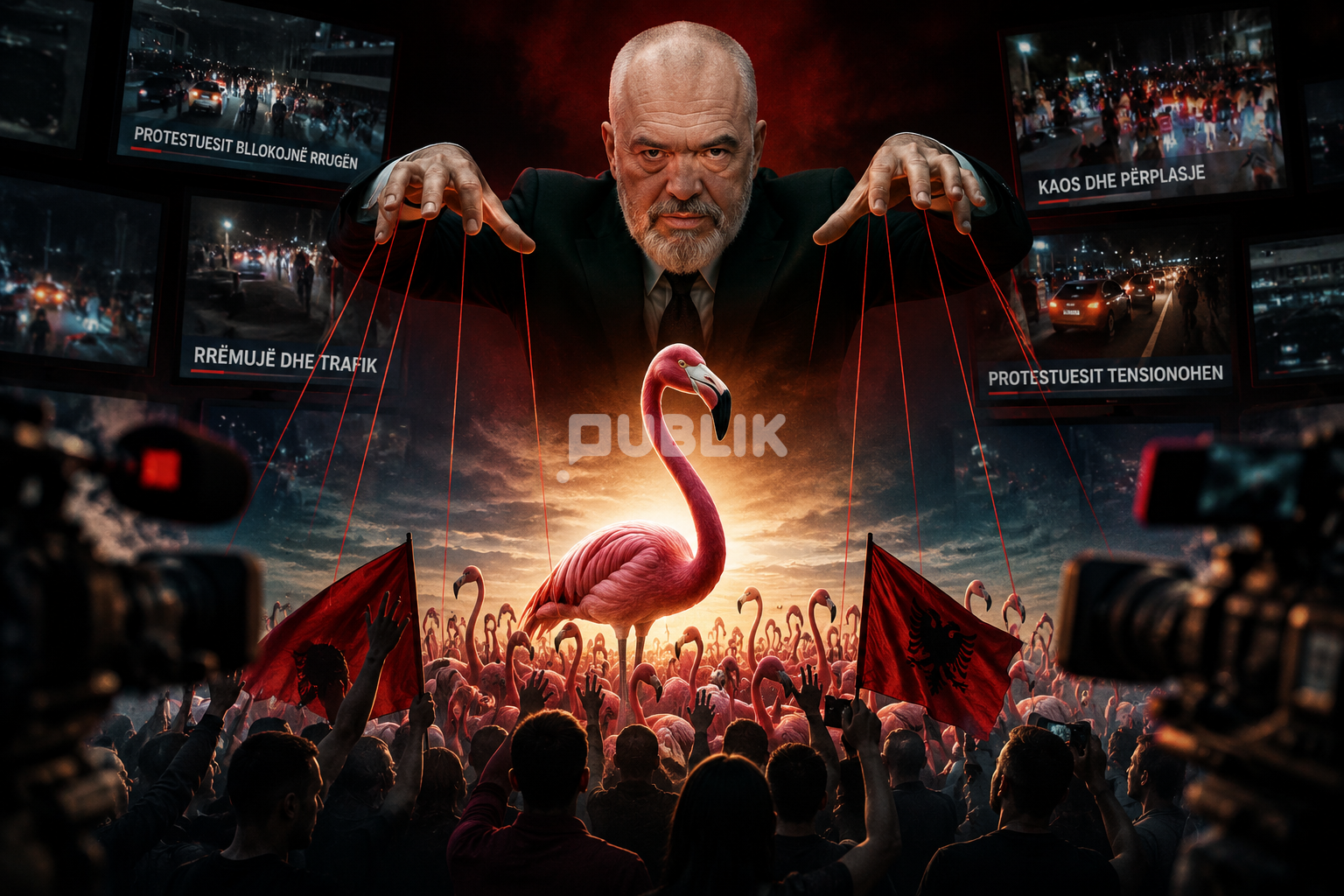 Lufta e imazheve: Strategjia e pushtetit për të “zbutur” Revolucionin e Flamingove