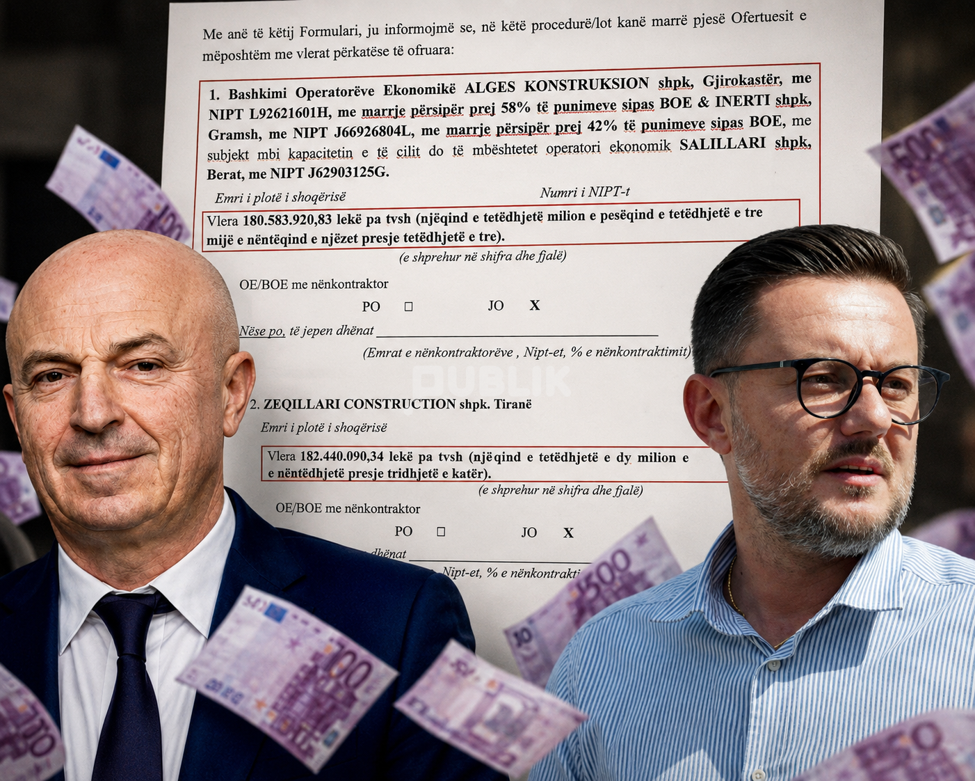 INERT me Salillarin, 2 milion €  për godinën e Gjykatës së Apelit