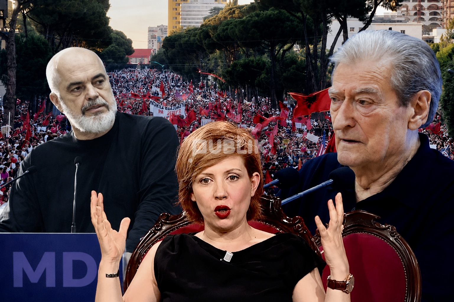 Protesta që i la vetëm Ramën dhe Berishën
