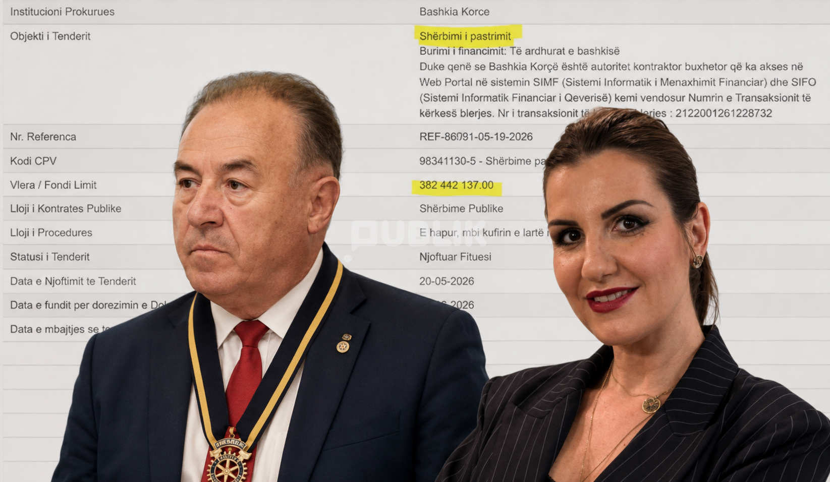Filo i Korçës i jep mikut të Peleshit  4 MLD lekë për pastrimin