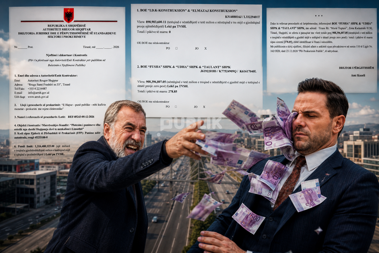 9.1 milionë €  për të mbjellë bar në autostradë