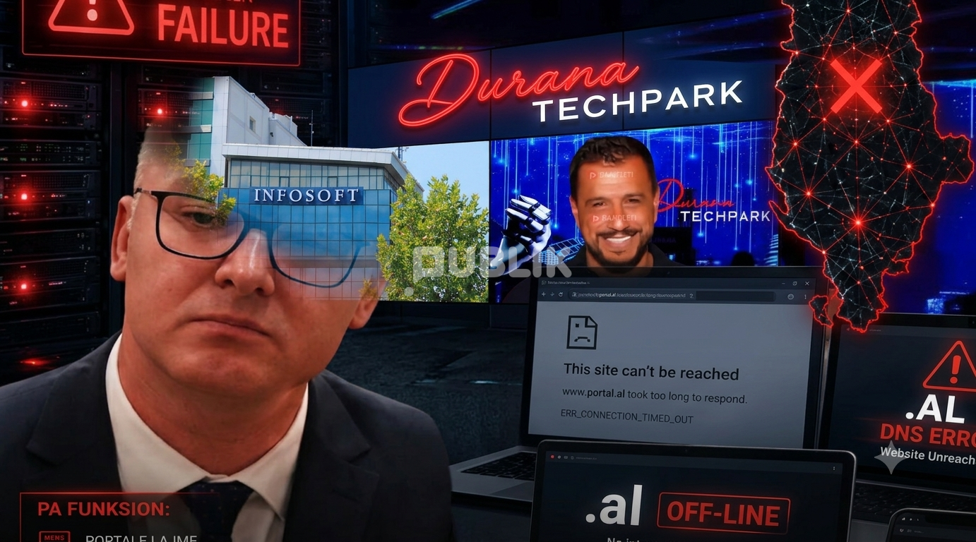 Shkatërrohet rrjeti .al/ Shqipëria në “blackout” total digjital