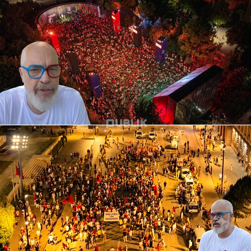 Ironia e Edi Ramës me protestën qytetare me  foto
