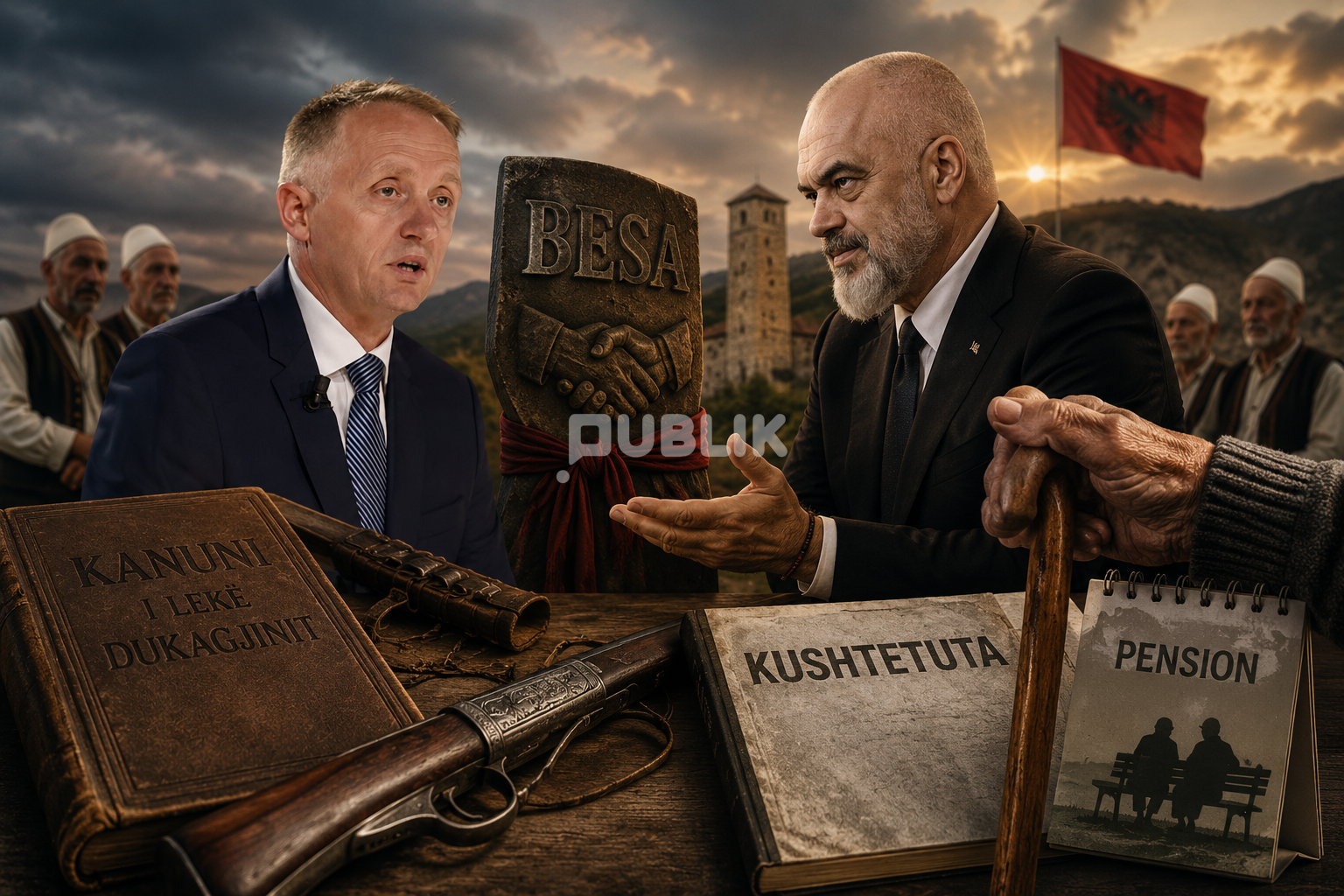 Besa, Kanuni dhe Kushtetuta në pension?