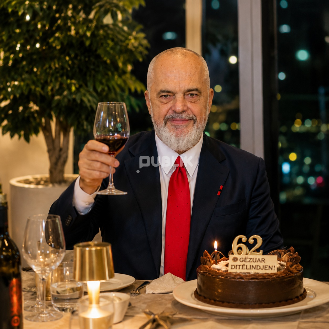 Edi Rama feston sot 62-vjetorin, çfarë mesazhi keni për kryeministrin?