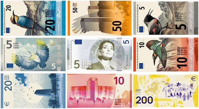Gati ndryshimi i Euros, BQE zbulon modelet e reja të kartëmonedhave