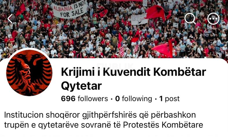 Faza e re e protesës, njoftohet krijimi i Kuvendit Kombëtar Qytetar