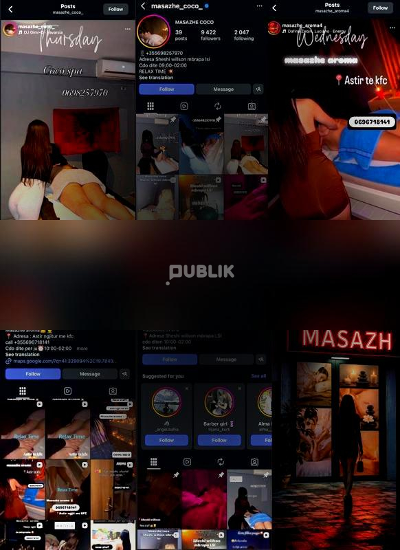 ‘Qendrat e masazhit’, bordellot moderne të prostitucionit në Tiranë
