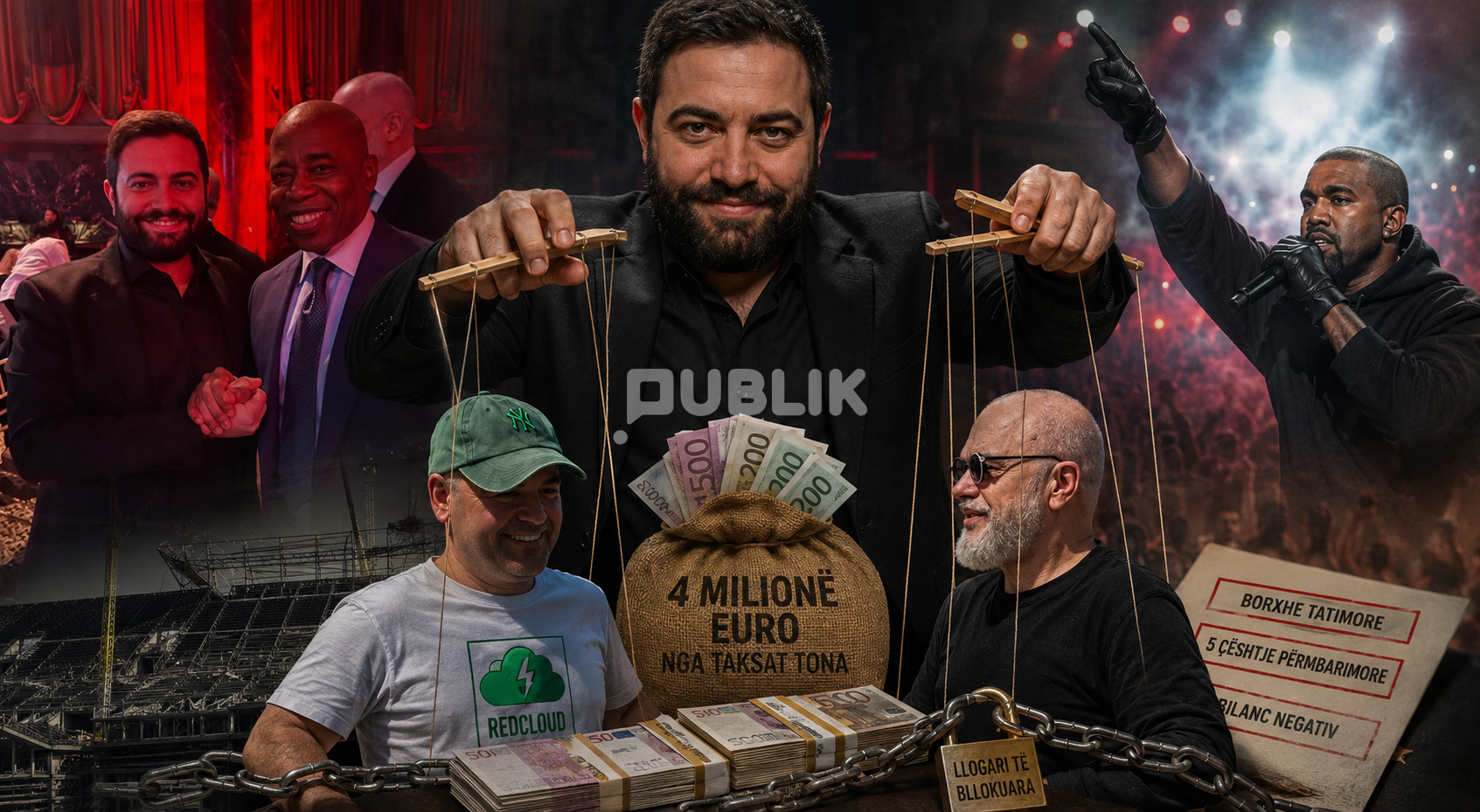 Endri Fuga u kthye për milionat eurot me Kanye West