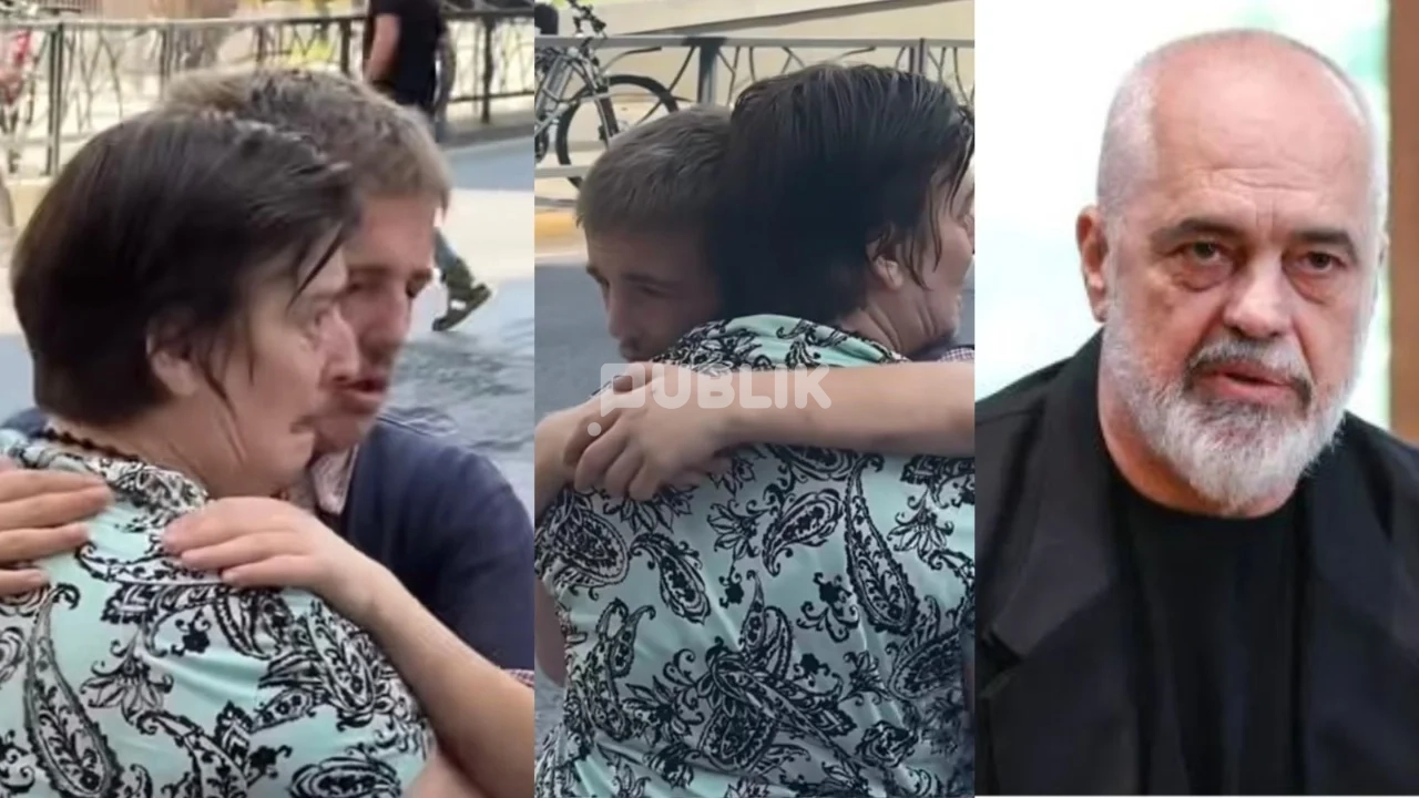 Shqiptarët mbledhin 151 mijë $ për nënën dhe të birin me autizëm