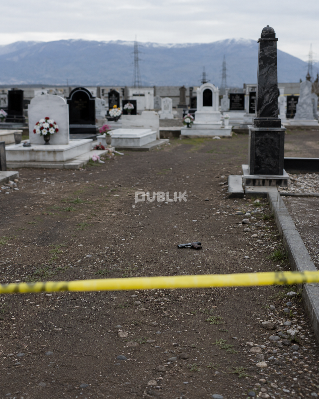 Efektivi i Policisë së Kosovës gjendet i pajetë te varrezat e Morinës