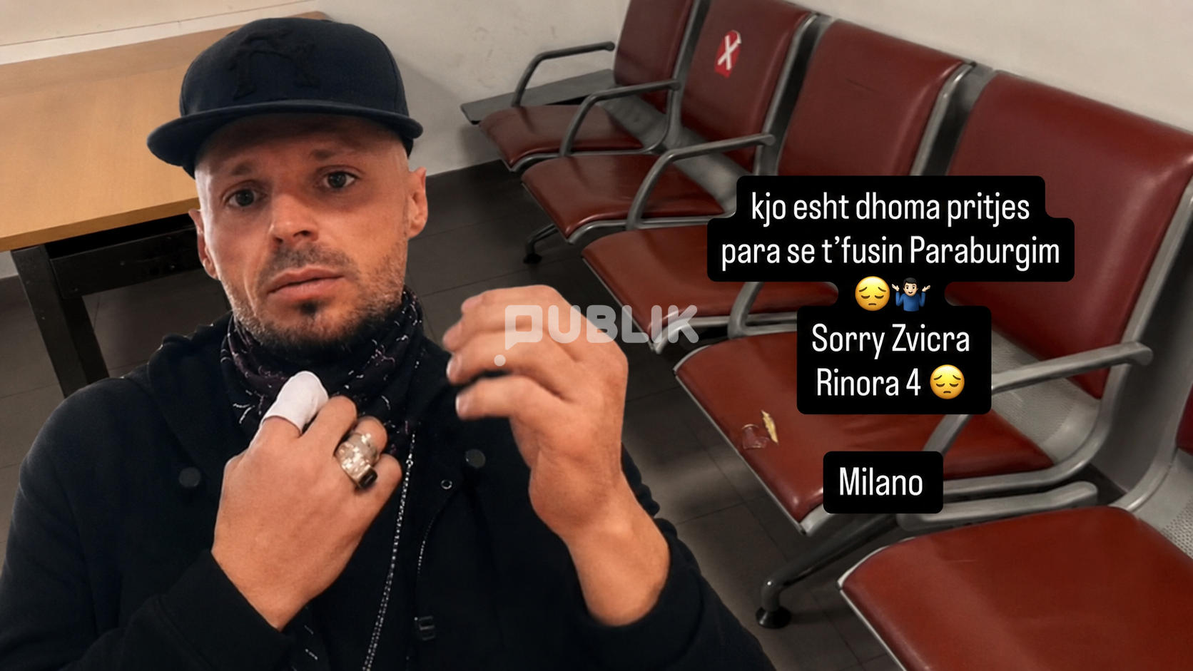 Reperi  Cllevio ndalohet nga policia në Milano